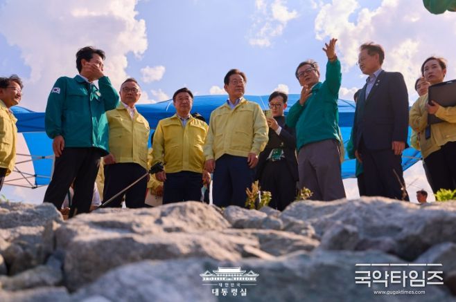 강릉시 가뭄 현장 점검(대통령실)
